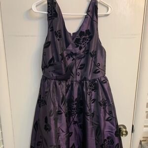 ISO: Modcloth Plum and black party dress L